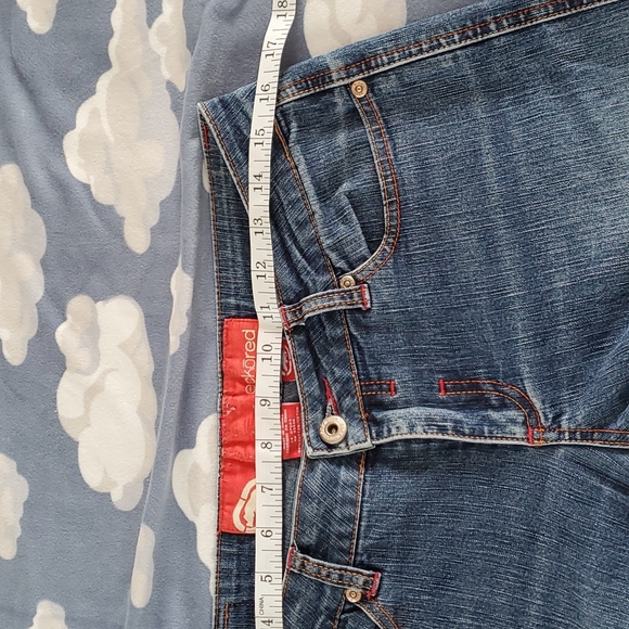 All jeans 2/$20🫦Eckored stretch lower rise flare jeans. Sz 9 perfect condition! - Picture 10 of 15